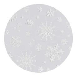 Flachbeutel, Eiskristalle, 12,3cm x 27,5cm, 23µ, inkl. Verschlüsse, lebensmittelecht, 100 Stück