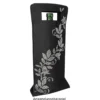 Flaschentasche aus Filz, 17cm x 40cm, mit Tragehenkel, schwarz