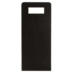 Flaschentasche aus Filz, 17cm x 40cm, mit Tragehenkel, schwarz