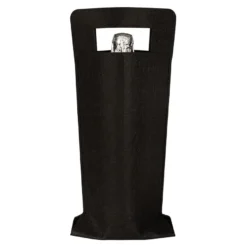 Flaschentasche aus Filz, 17cm x 40cm, mit Tragehenkel, schwarz