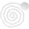 Flausch-Band, 1,5cm breit, 6m lang, weiß
