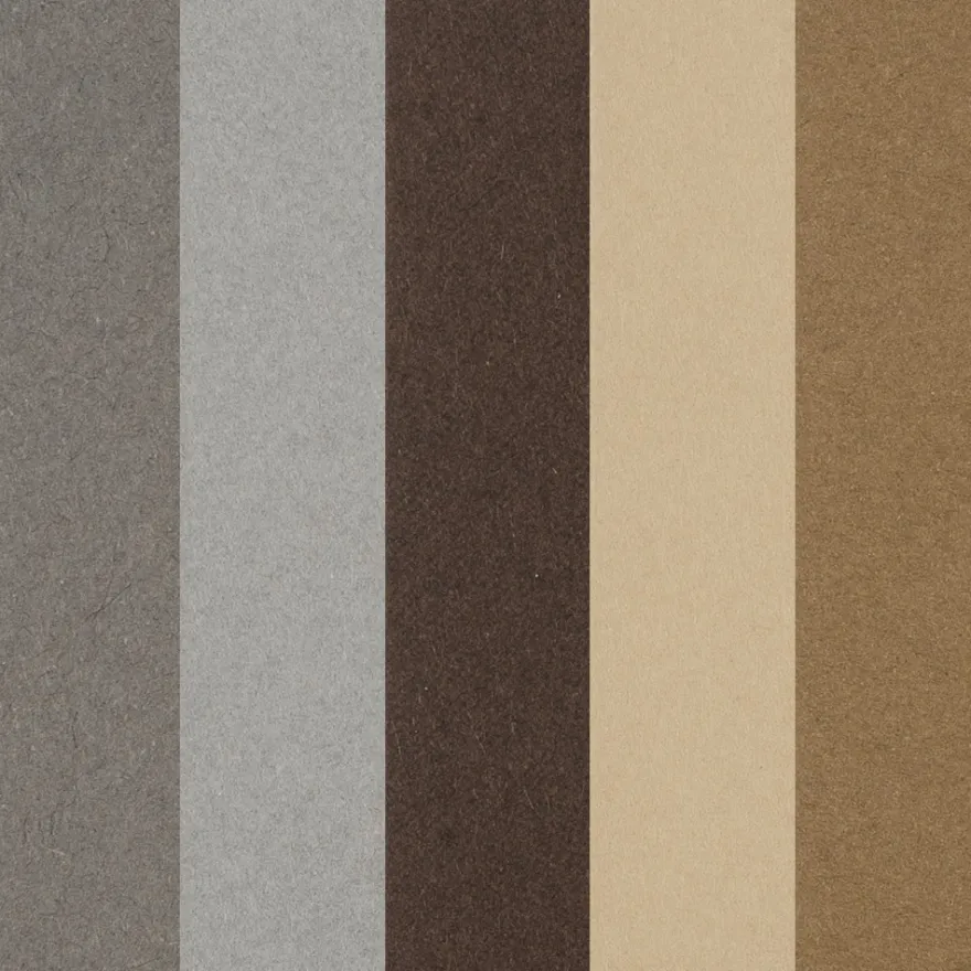Flechtkörbe aus Papier, zum Selberflechten, 12cm x 8cm x 6,5cm, Braun-,Grau-,Beigetöne, 10 Stück