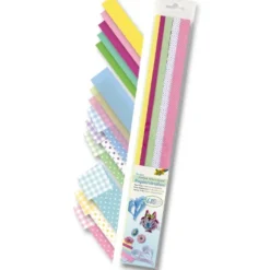 Folia Papierstreifen, Basics, 50 cm, 168 Stück