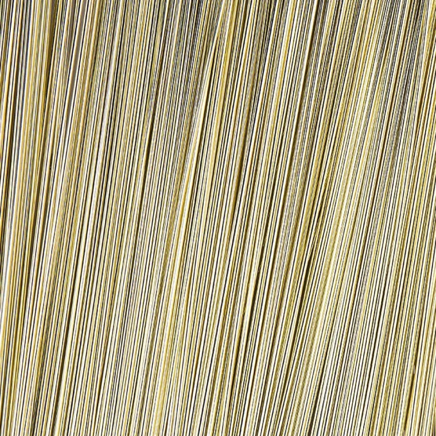 Folienhalme, Ø 2mm, 30cm lang, 40g, hellgold