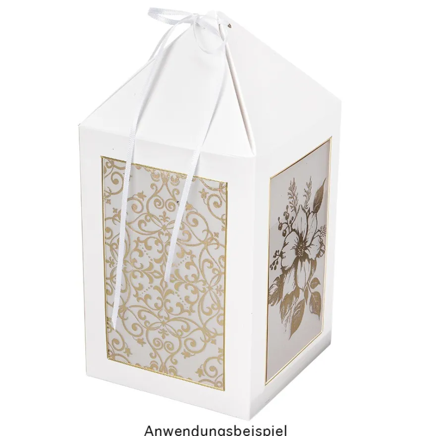 Gel-Klebetransfers & Metallic-Transferfolien, Winterschmuck, 10cm x 30cm, 10 Bogen