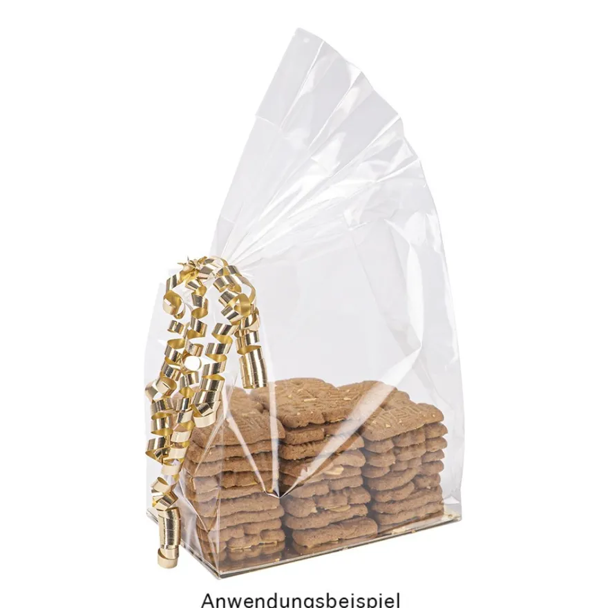 Geschenkband, 5mm breit, 10m lang, hellgold