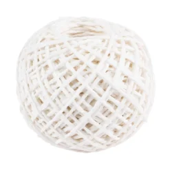 Geschenkband, Ø 2mm, 50m lang, naturweiß