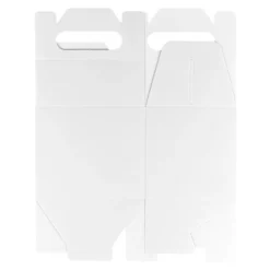Geschenkboxen, Design 1, 11cm x 9cm x 14cm, 250 g/m², weiß, 10 Stück