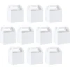 Geschenkboxen, Design 1, 13cm x 11cm x 16,5cm, 250 g/m², weiß, 10 Stück