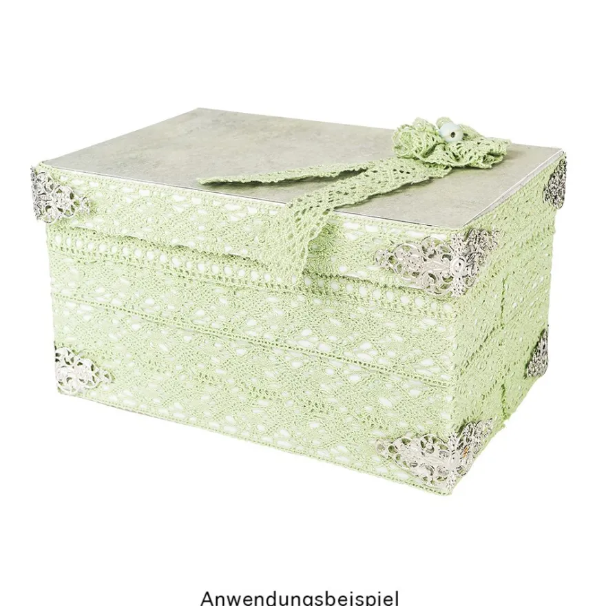 Geschenkboxen, rechteckig, verschiedene Größen, weiß, 5 Stück