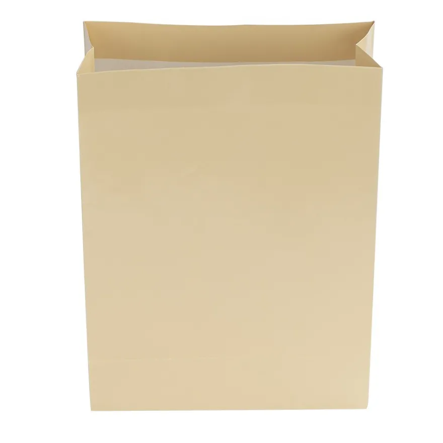 Geschenk-Taschen, groß, 24 x 18 cm, creme, 10 Stück