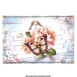 Geschenktaschen-Grußkarten, Frühling/Sommer, 16,4 cm hoch, 8 Stück