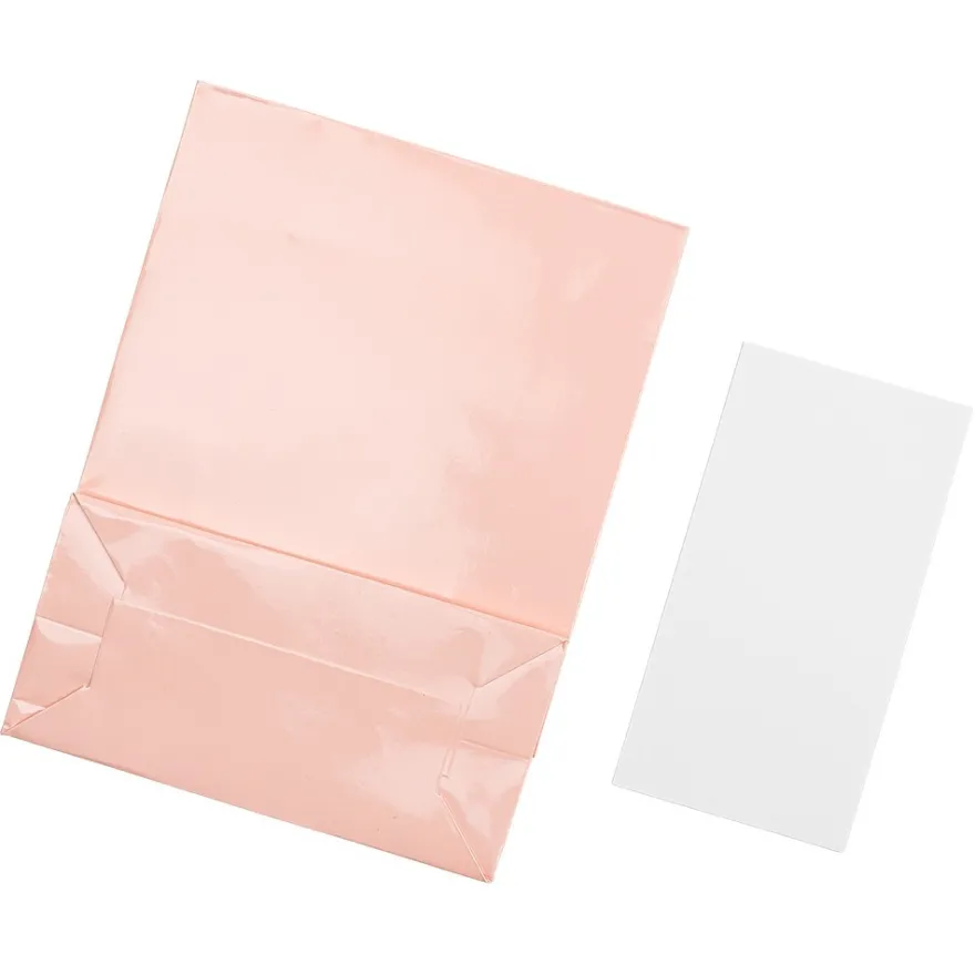 Geschenk-Taschen, klein, 16,2 x 12,2 cm, Pastelltöne, 10 Stück
