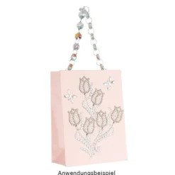 Geschenk-Taschen, klein, 16,2 x 12,2 cm, Pastelltöne, 10 Stück