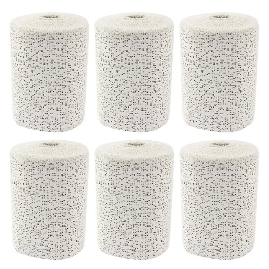 Gipsbinden, 10cm x 5m, weiß, 6 Stück