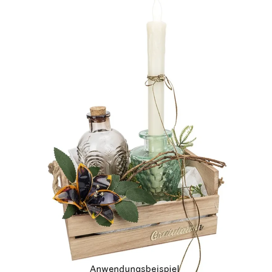 Glas-Effekt-Medium, flexibel, transparent-anthrazit, 90ml