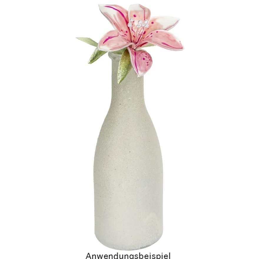 Glas-Effekt-Medium, flexibel, transparent-pink, 90ml