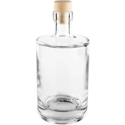 Glasflasche mit Korken, Ø 8,5cm, 500ml