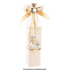 Glasflasche mit Korken, 550ml, 2 Stück