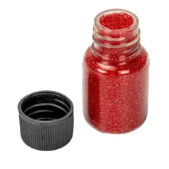 Glaskügelchen Ø 0,6mm-0,8mm, 20g je Dose, versch. Farben, 12 Stück