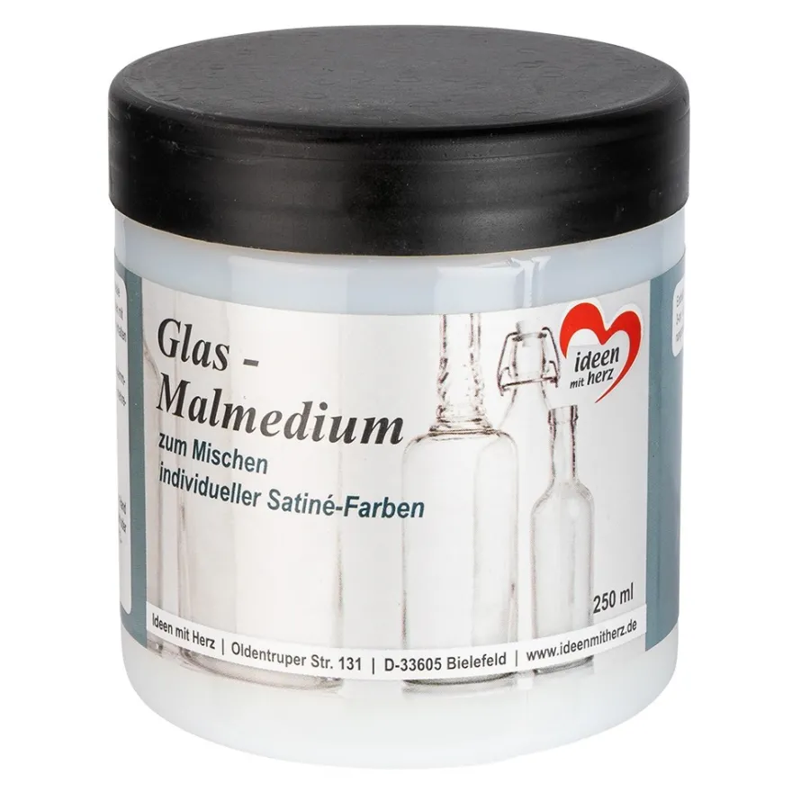 Glas-Malmedium, zum Mischen individueller Satiné-Farben, 250ml