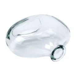 Glas-Vasen, organische Formen, versch. Größen & Designs, klar, 3 Stück