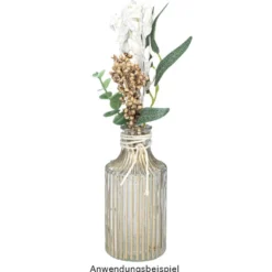 Glas-Vasen, verschiedene Designs & Größen, 14 Stück