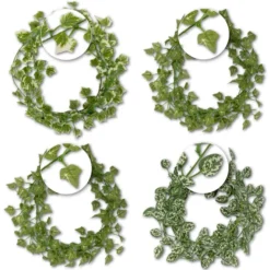 Glückstreffer-Set, Girlanden, verschiedene Designs, 4 Stück