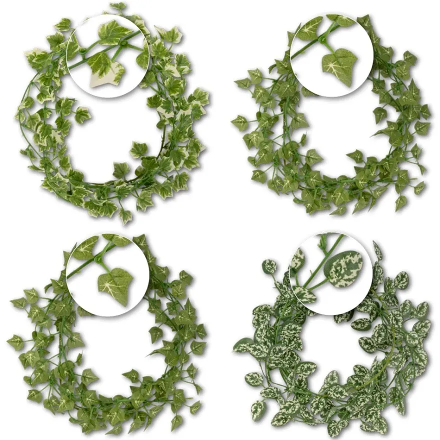 Glückstreffer-Set, Girlanden, verschiedene Designs, 4 Stück