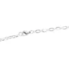 Glieder-Halskette, aus Edelstahl, Design 1, 50cm lang, Stärke: 3,5mm, silber