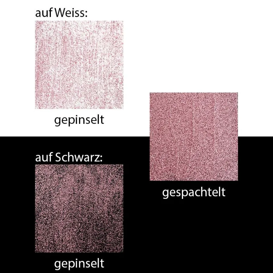 Glitzer-Medium Deluxe, altrosé, 90ml