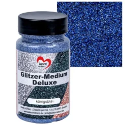 Glitzer-Medium Deluxe, königsblau, 90ml