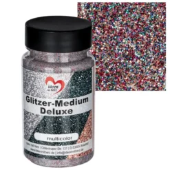 Glitzer-Medium Deluxe, multicolor, 90ml