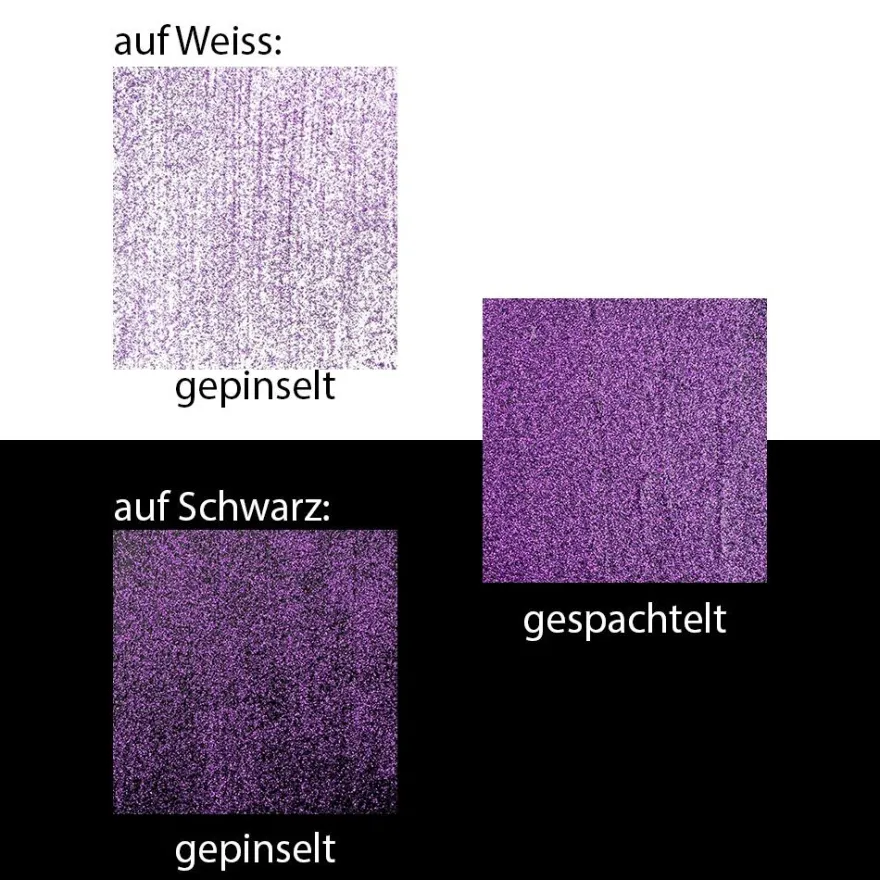 Glitzer-Medium Deluxe, violett, 90ml