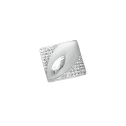 Glitzersteine "Eleganz", 15 x 15 mm, 20 Stück, klar