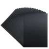 Glossy-Karton, DIN A4, 200 g/m², schwarz, 20 Bogen