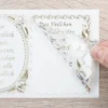 Gravur-Stickerbogen, 30 Rosen-Poesie Sprüche