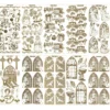 Gravur-Sticker, "Feste", 10 Bogen