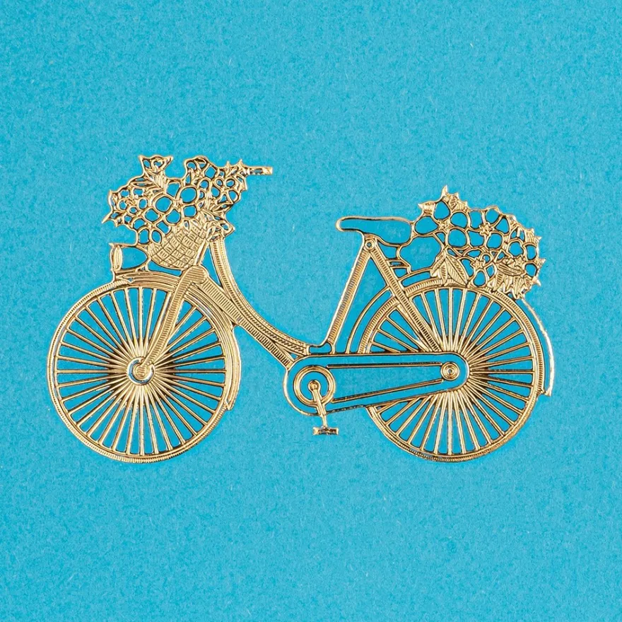 Gravur-Sticker, Vintage, transparent/gold, 10 Bogen