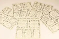 Gravur-Sticker XXL, 25 Lieblingssprüche berühmter Dichter & Denker, 5 Bogen