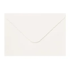 Grußkarten, Bütten-Optik, 11,5cm x 16,5cm, 300g/m², ecru, inkl. Umschläge, 10 Stück