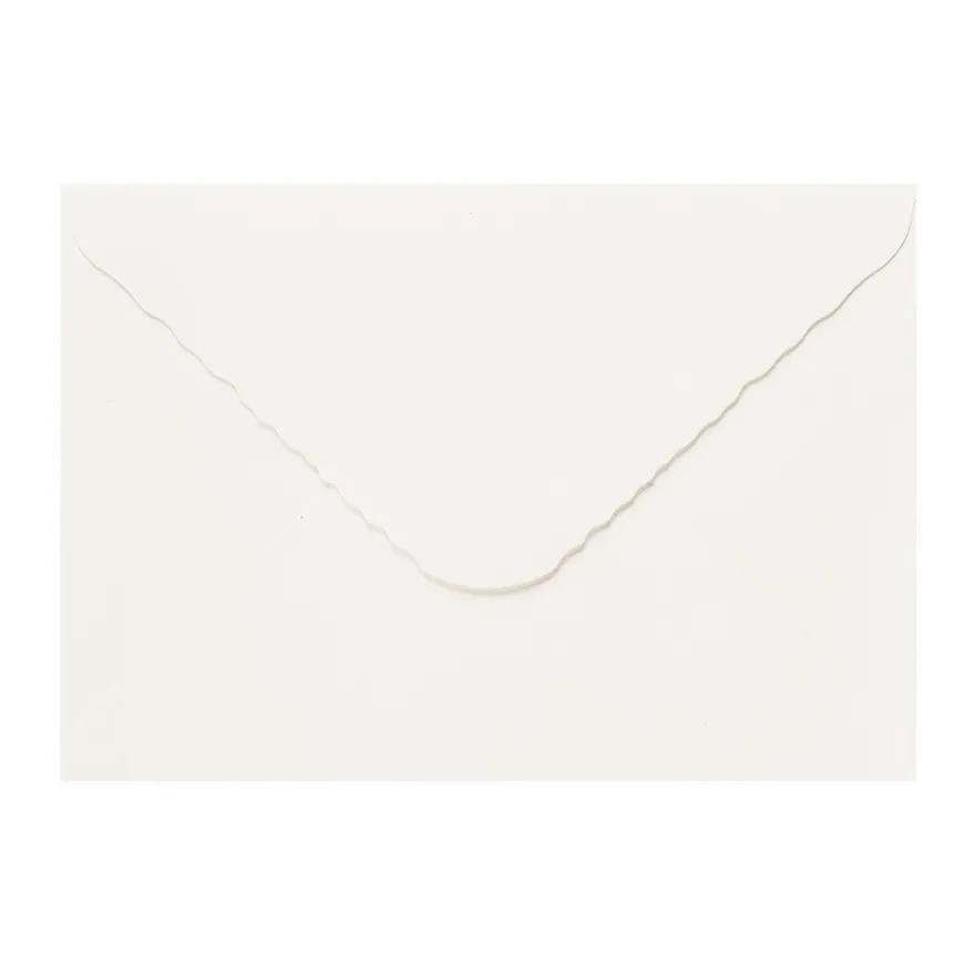 Grußkarten, Bütten-Optik, 11,5cm x 16,5cm, 300g/m², ecru, inkl. Umschläge, 10 Stück