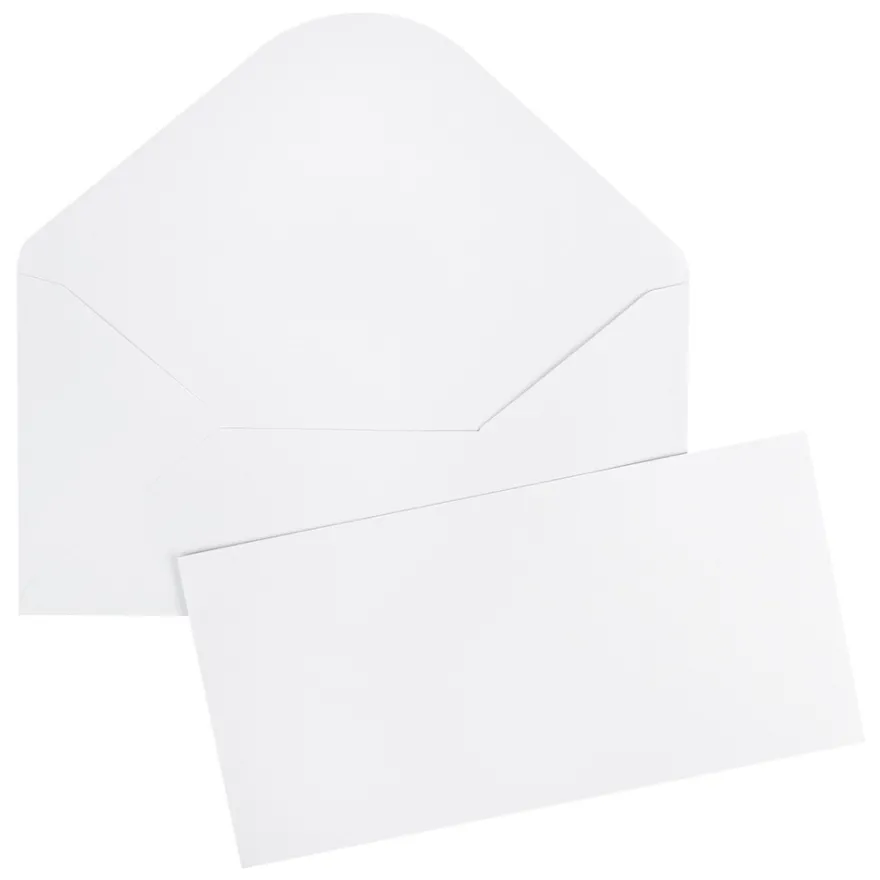 Grußkarten, Perlmutt, 10,5cm x 21cm, 250 g/m², weiß, inkl. Perlmuttpapier Umschläge, 10 Stück