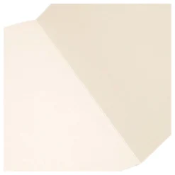 Grußkarten, Perlmutt, creme, 20-teilig, DIN lang, 10,5x21cm, 250 g/m², inkl. Umschläge, 10 Stück