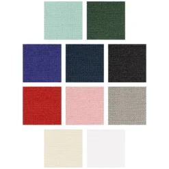 Grußkarten & Umschläge, Textur 5, 11,5cm x 16,5cm, 10 Farben, 20-teilig