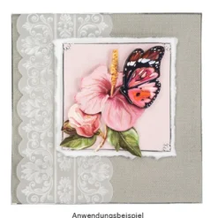 Grußkarten & Umschläge, Textur 1, 16cm x 16cm, 10 Farben, 20-teilig