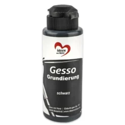 Grundierung, Gesso, schwarz, 120ml