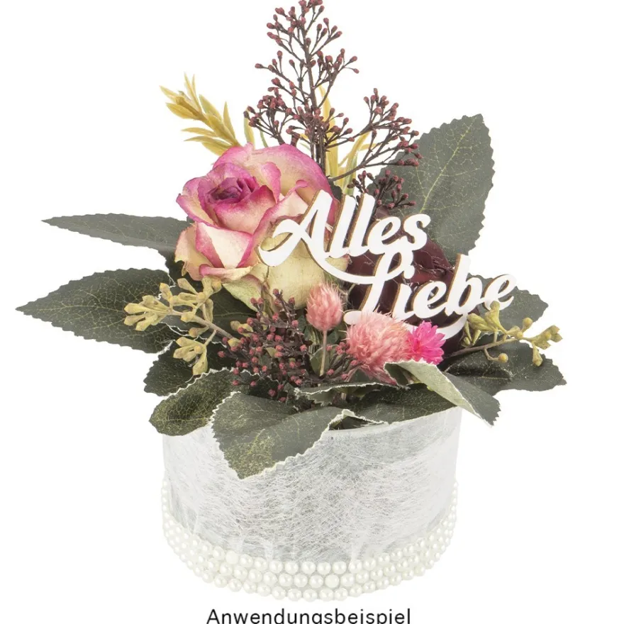 Halbperlen-Bordüren, 10cm x 30cm, rund: Ø 3mm, Ø 4mm, Ø 5mm, selbstklebend, naturweiß, 3 Bogen