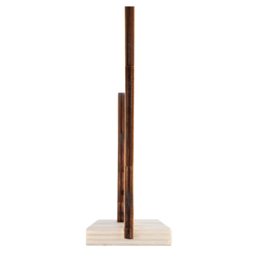 Hase mit Hasenkind, aus Holz, zum Aufstellen, 21,7cm x 4cm x 18,1cm