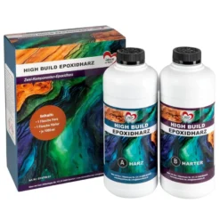 High Build Epoxidharz, 1000ml Harz, 1000ml Härter